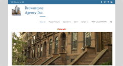 Desktop Screenshot of brownstoneagency.com